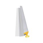 Casa si Gradina - Constructii - Vopsea si tencuieli - Unelte de vopsit si tencuit - Mistrie de tencuiala Hardy Comfort seria *70*, latime 80 cm, maner din aluminiu - Infinity.ro