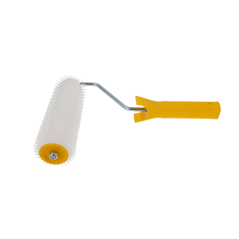 Casa si Gradina - Constructii - Vopsea si tencuieli - Unelte de vopsit si tencuit - Tavalug conic rezistent pentru conifere, pentru aerisire, latime 20 cm, inaltime ace 11 mm, cu maner - Infinity.ro