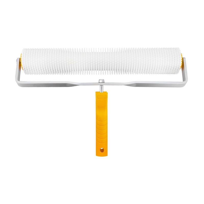Casa si Gradina - Constructii - Vopsea si tencuieli - Unelte de vopsit si tencuit - Tavalug conic rezistent pentru conifere, pentru aerisire, latime 40 cm, inaltime ace 11 mm, cu maner - Infinity.ro