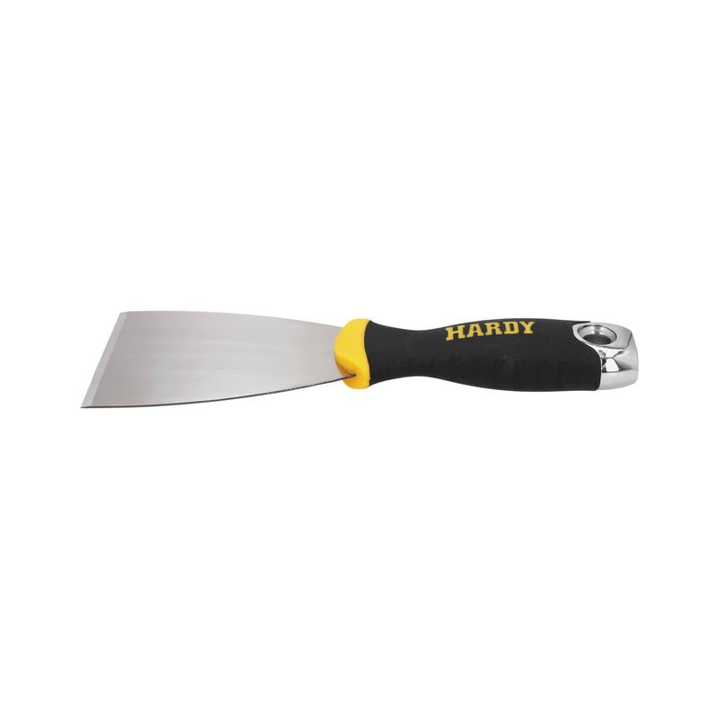 Casa si Gradina - Constructii - Vopsea si tencuieli - Unelte de vopsit si tencuit - Spatula razuitoare Hardy seria *68*, latime 8 cm, maner 2K - Infinity.ro