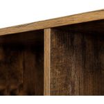 Casa si Gradina - Mobilier - Biblioteci si rafturi - Biblioteci - Biblioteca cu 7 compartimente deschise, MDF, 50x24x106cm, maro rustic - Infinity.ro