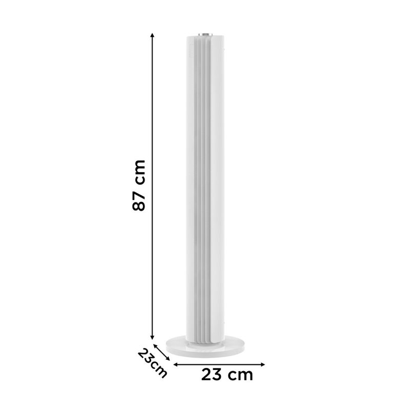 Electronice si Electrocasnice - Climatizare si sisteme de incalzire - Aparate racire aer - Ventilatoare - Ventilator Rowenta Urban Cool VU6720F0, 3 trepte de viteza, oscilatie larga, silentios, Alb - Infinity.ro