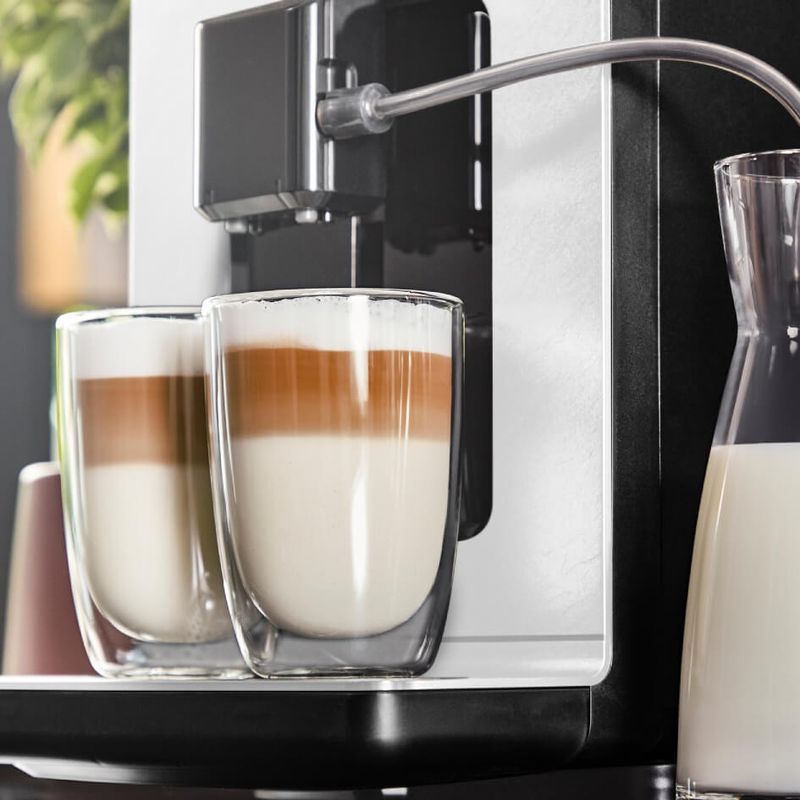 Electronice si Electrocasnice - Electrocasnice bucatarie - Preparare bauturi - Espressoare - Espressor automat Krups Evidence Eco-Design EA897A10, 1450W, 8 retete, presiune 15 bari, One -Touch Cappuccino - Infinity.ro