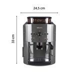 Electronice si Electrocasnice - Electrocasnice bucatarie - Preparare bauturi - Espressoare - Espressor automat Krups Espresseria Automatic EA810B70, 1400W, 15 bar, 1.7 l, Gri - Infinity.ro