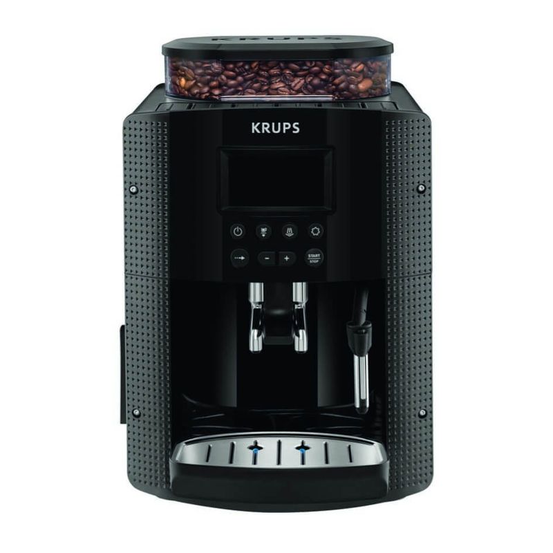 Electronice si Electrocasnice - Electrocasnice bucatarie - Preparare bauturi - Espressoare - Espressor automat KRUPS EA815070, 1.7l, 1450W, 15 bar, display LCD, negru - Infinity.ro