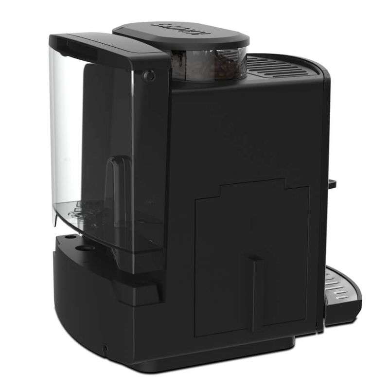 Electronice si Electrocasnice - Electrocasnice bucatarie - Preparare bauturi - Espressoare - Espressor automat Krups Arabica Latte EA819N10, 1450 W, 15 bari, 1.7 L, display, accesoriu pentru lapte, negru - Infinity.ro