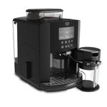 Electronice si Electrocasnice - Electrocasnice bucatarie - Preparare bauturi - Espressoare - Espressor automat Krups Arabica Latte EA819N10, 1450 W, 15 bari, 1.7 L, display, accesoriu pentru lapte, negru - Infinity.ro