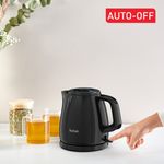 Electronice si Electrocasnice - Electrocasnice bucatarie - Preparare bauturi - Fierbatoare de apa - Fierbator de apa Tefal Vita KO153810, 2400 W, 0.8 L, filtru anticalcar, oprire automata, baza rotativa, negru - Infinity.ro