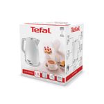 Electronice si Electrocasnice - Electrocasnice bucatarie - Preparare bauturi - Fierbatoare de apa - Fierbator apa Tefal Loft KO250130, 2400W, 1.7 L, filtru anti-calcar, indicator luminos, alb - Infinity.ro