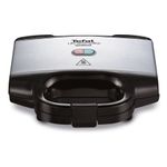 Electronice si Electrocasnice - Electrocasnice bucatarie - Preparare paine - Sandwich-maker - Sandwich-maker Tefal SM157236, 700W, maner izolat, sistem de blocare, invelis antiaderent, Negru - Infinity.ro