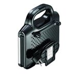 Electronice si Electrocasnice - Electrocasnice bucatarie - Preparare paine - Sandwich-maker - Sandwich-maker Tefal SM157236, 700W, maner izolat, sistem de blocare, invelis antiaderent, Negru - Infinity.ro