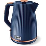 Electronice si Electrocasnice - Electrocasnice bucatarie - Preparare bauturi - Fierbatoare de apa - Fierbator apa Loft KO251430, 2400 W, filtru anti-calcar, 1.7 L, plastic, albastru - Infinity.ro
