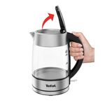 Electronice si Electrocasnice - Electrocasnice bucatarie - Preparare bauturi - Fierbatoare de apa - Fierbator apa Glass KI772D38, 2200 W, filtru anti-calcar, 1.7 L, sticla, transparent - Infinity.ro
