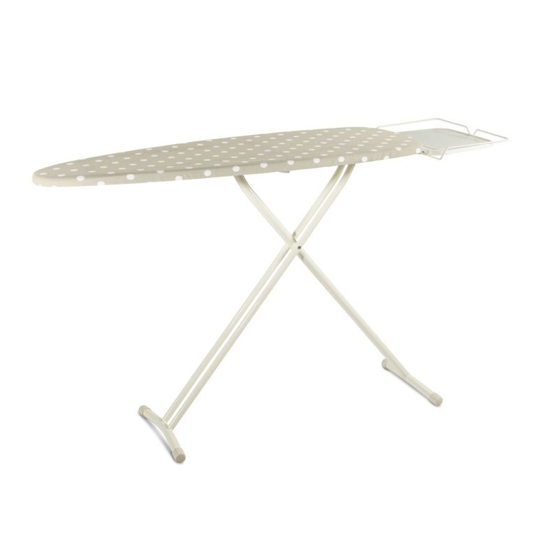 Electronice si Electrocasnice - Ingrijirea tesaturilor - Statii de calcat - Masa de calcat TI1200E1, suprafata 124 x 40 cm, inaltime pana la 93 cm, husa bumbac si spuma, 6 KG, inox, alb / negru - Infinity.ro