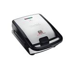 Electronice si Electrocasnice - Electrocasnice bucatarie - Preparare paine - Sandwich-maker - Sandwich maker multifunctional Snack Collection SW852D12, 700 W, 2 seturi de placi, sandwich si vafe, negru /argintiu - Infinity.ro