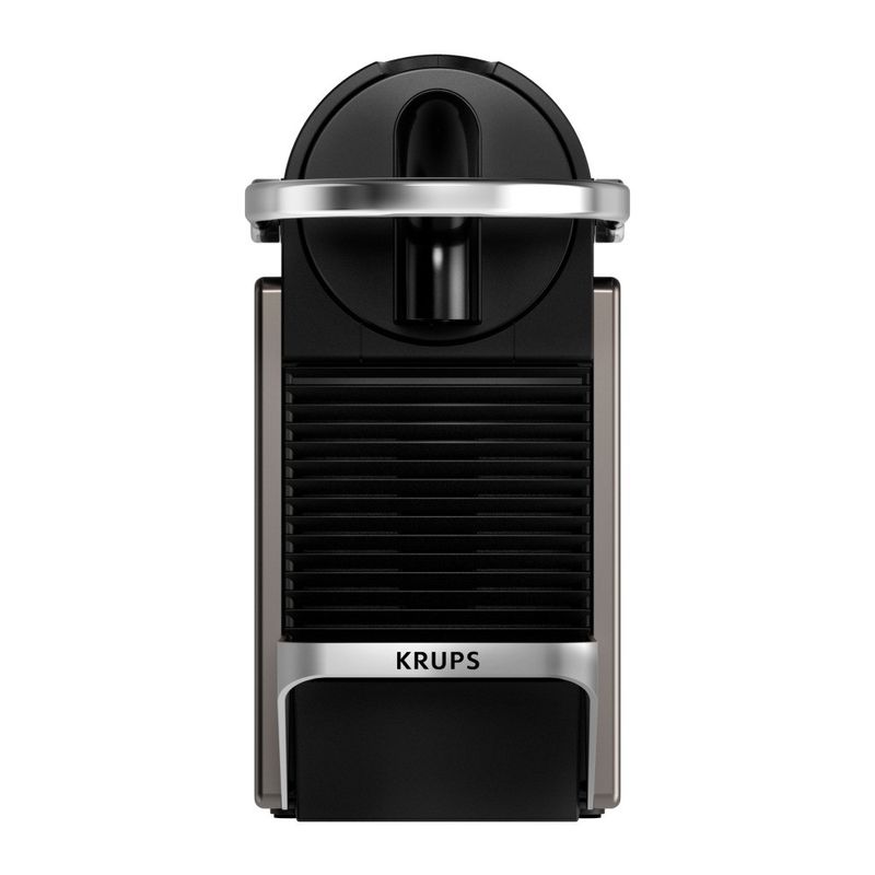 Electronice si Electrocasnice - Electrocasnice bucatarie - Preparare bauturi - Espressoare - Espressor Nespresso Krups Pixie Titan XN306T10, 1260W, 19 bari, 0.7L, functie oprire automata, negru & gri - Infinity.ro
