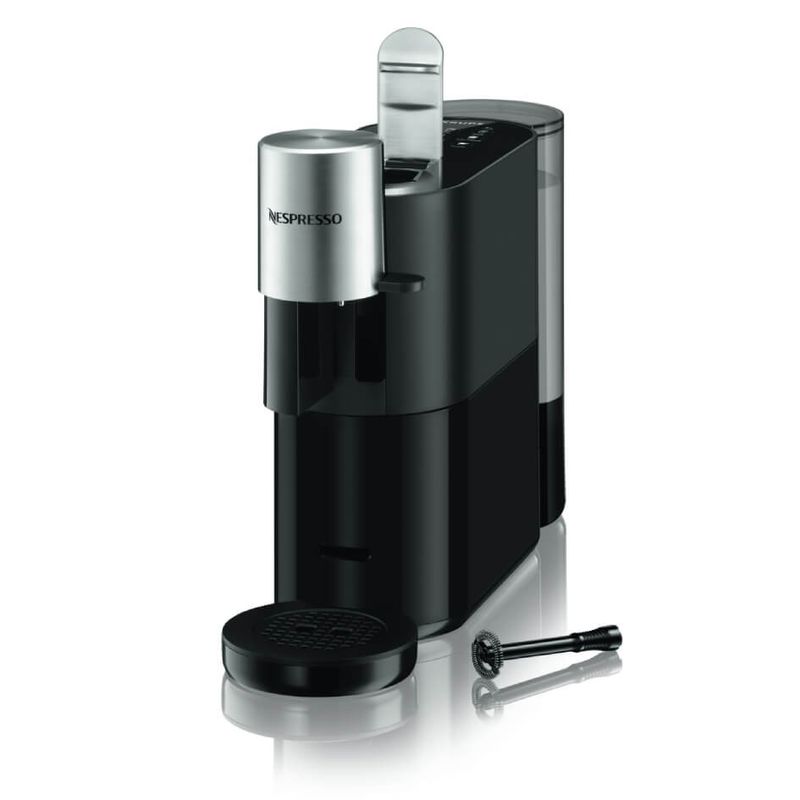 Electronice si Electrocasnice - Electrocasnice bucatarie - Preparare bauturi - Espressoare - Espressor cu capsule Nespresso Krups Nespresso Atelier XN890831, 1500W, 19 bari, sistem de spumare a laptelui, 1L, negru - Infinity.ro