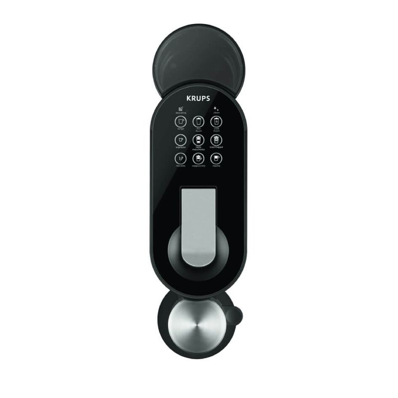 Electronice si Electrocasnice - Electrocasnice bucatarie - Preparare bauturi - Espressoare - Espressor cu capsule Nespresso Krups Nespresso Atelier XN890831, 1500W, 19 bari, sistem de spumare a laptelui, 1L, negru - Infinity.ro