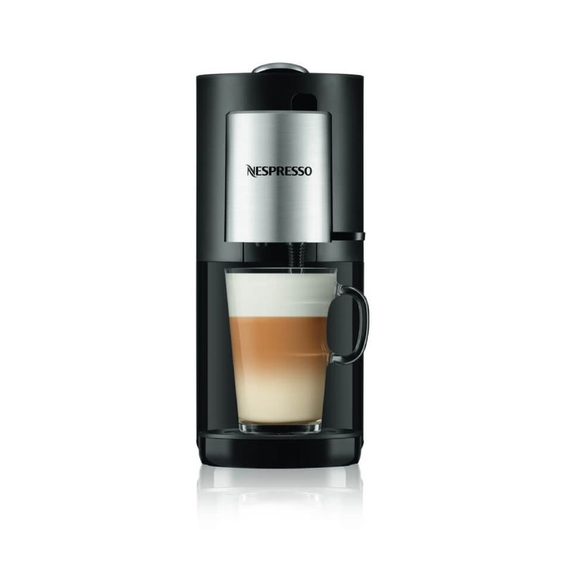 Electronice si Electrocasnice - Electrocasnice bucatarie - Preparare bauturi - Espressoare - Espressor cu capsule Nespresso Krups Nespresso Atelier XN890831, 1500W, 19 bari, sistem de spumare a laptelui, 1L, negru - Infinity.ro