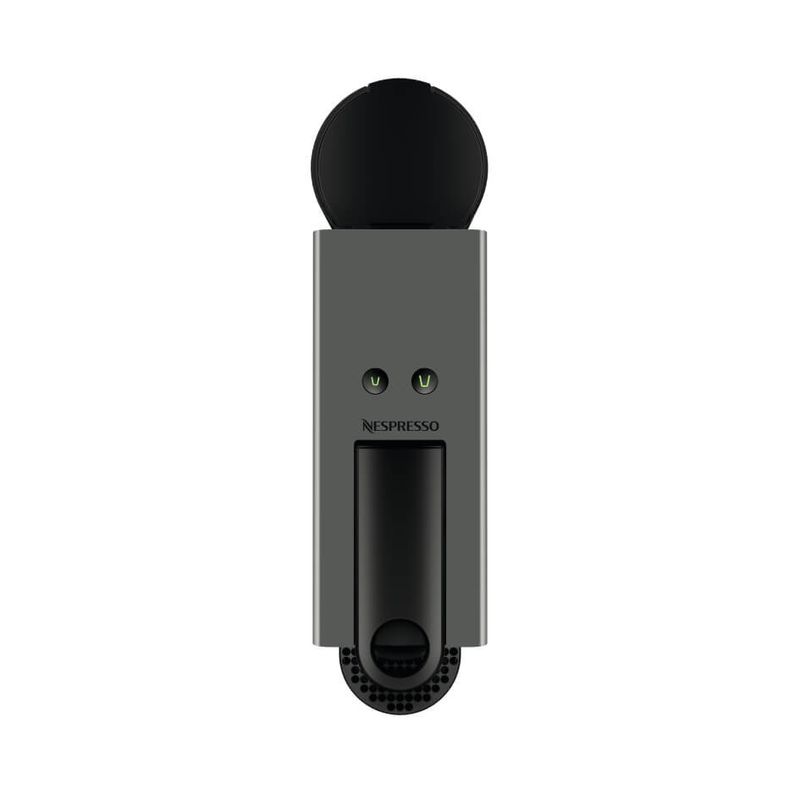 Electronice si Electrocasnice - Electrocasnice bucatarie - Preparare bauturi - Espressoare - Espressor cu capsule Nespresso Essenza Mini by Krups XN110B10, 1310 W, 0.6 L, 19 bari, gri inchis - Infinity.ro