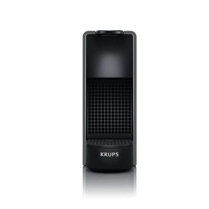 Electronice si Electrocasnice - Electrocasnice bucatarie - Preparare bauturi - Espressoare - Espressor cu capsule Nespresso Essenza Mini by Krups XN110B10, 1310 W, 0.6 L, 19 bari, gri inchis - Infinity.ro