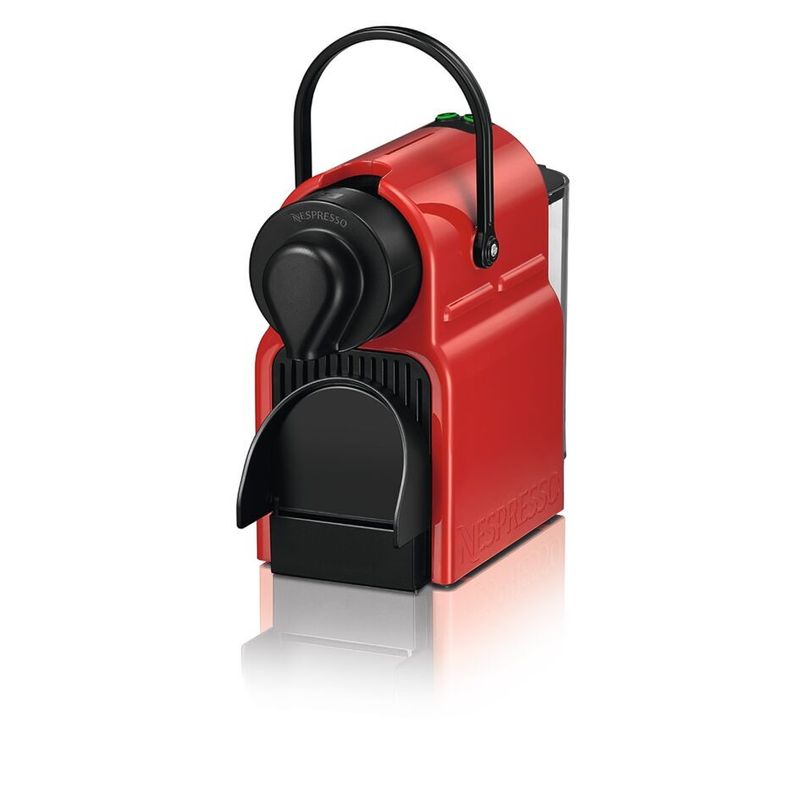 Electronice si Electrocasnice - Electrocasnice bucatarie - Preparare bauturi - Espressoare - Espressor cu capsule Nespresso by Krups Inissia Red XN100510, 1260 W, 19 bari, 0.7 l, rosu - Infinity.ro