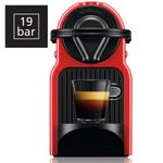 Electronice si Electrocasnice - Electrocasnice bucatarie - Preparare bauturi - Espressoare - Espressor cu capsule Nespresso by Krups Inissia Red XN100510, 1260 W, 19 bari, 0.7 l, rosu - Infinity.ro