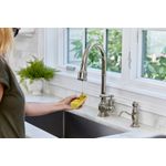 Electronice si Electrocasnice - Ingrijirea tesaturilor - Statii de calcat - Aparat de calcat vertical Tefal  PURE POP YELLOW DT2026E1, 1300W, 20 g/min, 70 ml, Auto-Off, pad reversibil, galben - Infinity.ro