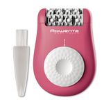 Ingrijire personala si Cosmetice - Aparate & accesorii ingrijire personala - Epilatoare si accesorii - Epilatoare - Epilator Rowenta Easy Touch EP1110F1, 24 pensete, compact, usor de utilizat, sistem de masaj cu bile, roz neon - Infinity.ro