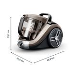 Electronice si Electrocasnice - Ingrijirea locuintei - Aspiratoare - Aspirator fara sac Compact Power XXL RO4B30EA, 900 W, recipient pentru praf 2.5 L, 3 niveluri de filtrare, gri - Infinity.ro