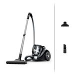 Electronice si Electrocasnice - Ingrijirea locuintei - Aspiratoare - Aspirator fara sac Compact Power XXL RO4B25EA, 900 W, recipient pentru praf 2.5 L, 3 niveluri de filtrare, negru - Infinity.ro