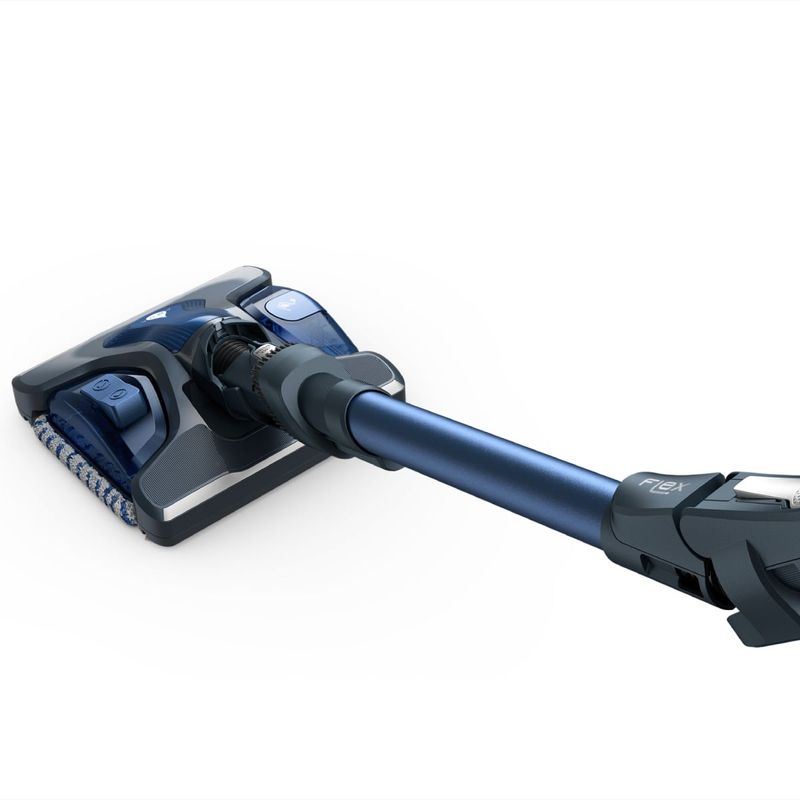 Electronice si Electrocasnice - Ingrijirea locuintei - Aspiratoare - Aspirator vertical Rowenta X-Force Flex 12.60 Aqua RH98C0WO, 320 W, 0.9 l, Autonomie 45 minute, mop Aqua, Albastru/Negru - Infinity.ro