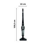 Electronice si Electrocasnice - Ingrijirea locuintei - Aspiratoare - Aspirator vertical Rowenta RH6545WH AFE Light, 30W, 14.4V, autonomie 30 min, led incorporat, negru - Infinity.ro