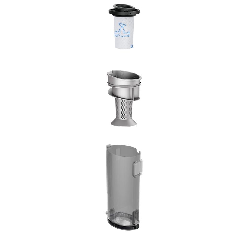Electronice si Electrocasnice - Ingrijirea locuintei - Aspiratoare - Aspirator vertical Rowenta X-Nano RH1129WO, 0.5l, 16.8V, Autonomie maxima 40 min, Negru-Mov - Infinity.ro