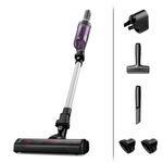 Electronice si Electrocasnice - Ingrijirea locuintei - Aspiratoare - Aspirator vertical Rowenta X-Nano RH1129WO, 0.5l, 16.8V, Autonomie maxima 40 min, Negru-Mov - Infinity.ro