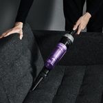 Electronice si Electrocasnice - Ingrijirea locuintei - Aspiratoare - Aspirator vertical Rowenta X-Nano RH1129WO, 0.5l, 16.8V, Autonomie maxima 40 min, Negru-Mov - Infinity.ro