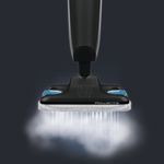 Electronice si Electrocasnice - Ingrijirea locuintei - Aspiratoare - Mop cu abur Rowenta Steam Power RY6555WH, 1200W, 0.6L, filtru anticalcar, 3 setari de reglaj al aburului, Negru/Albastru - Infinity.ro