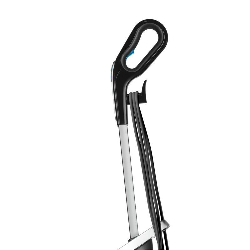 Electronice si Electrocasnice - Ingrijirea locuintei - Aspiratoare - Mop cu abur Rowenta Steam Power RY6555WH, 1200W, 0.6L, filtru anticalcar, 3 setari de reglaj al aburului, Negru/Albastru - Infinity.ro