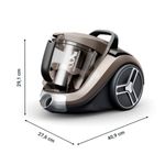 Electronice si Electrocasnice - Ingrijirea locuintei - Aspiratoare - Aspirator fara sac Compact Power XXL RO4B50EA, 900 W, recipient pentru praf 2.5 L, 3 niveluri de filtrare, crem - Infinity.ro