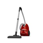 Electronice si Electrocasnice - Ingrijirea locuintei - Aspiratoare - Aspirator cu sac Rowenta Compact Power parquet RO3923EA, 750W, Clasa A, Tub telescopic din metal, Sac Hygiene+, Rosu - Infinity.ro