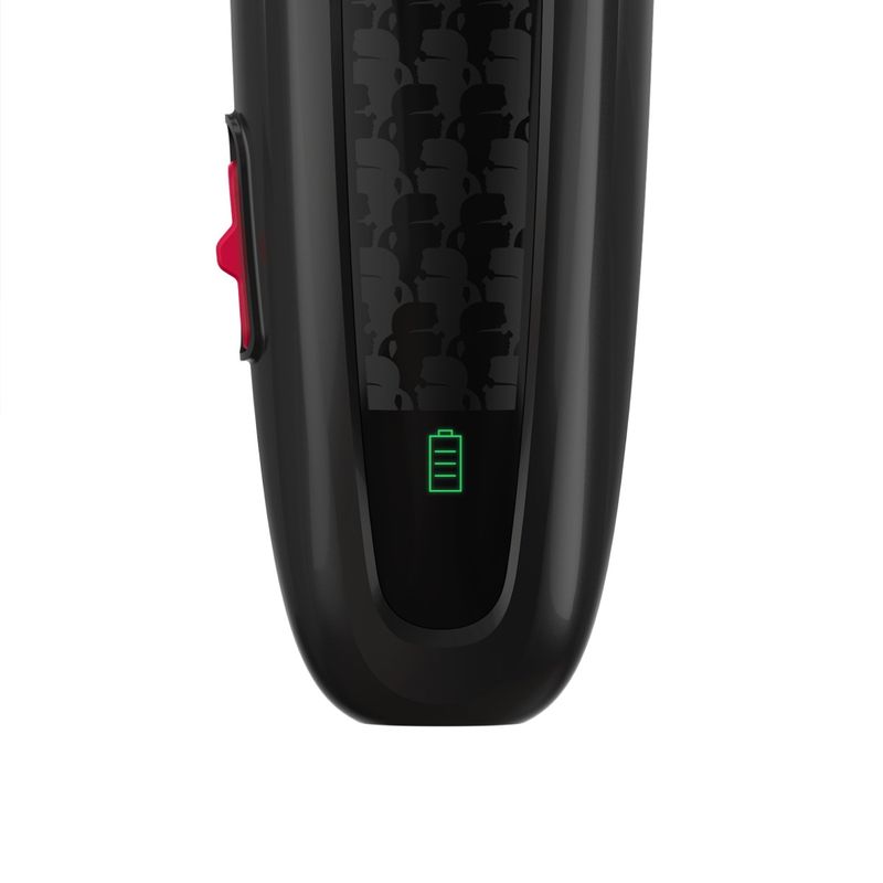 Ingrijire personala si Cosmetice - Aparate & accesorii ingrijire personala - Aparate de ras si tuns - Aparate de tuns - Aparat de tuns parul Rowenta x Karl Lagerfeld Perfect Line TN152LF0, lame inox, 6 piepteni, 5200 rpm, negru - Infinity.ro