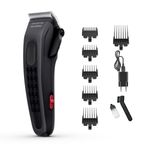 Ingrijire personala si Cosmetice - Aparate & accesorii ingrijire personala - Aparate de ras si tuns - Aparate de tuns - Aparat de tuns parul Rowenta x Karl Lagerfeld Perfect Line TN152LF0, lame inox, 6 piepteni, 5200 rpm, negru - Infinity.ro