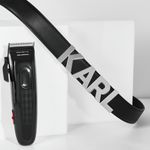 Ingrijire personala si Cosmetice - Aparate & accesorii ingrijire personala - Aparate de ras si tuns - Aparate de tuns - Aparat de tuns parul Rowenta x Karl Lagerfeld Perfect Line TN152LF0, lame inox, 6 piepteni, 5200 rpm, negru - Infinity.ro