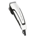 Ingrijire personala si Cosmetice - Aparate & accesorii ingrijire personala - Aparate de ras si tuns - Aparate de tuns - Aparat de tuns Rowenta Driver TN1601F1, 4 piepteni 3-6-9-12 mm, 3 micro-setari de precizie, negru & alb - Infinity.ro