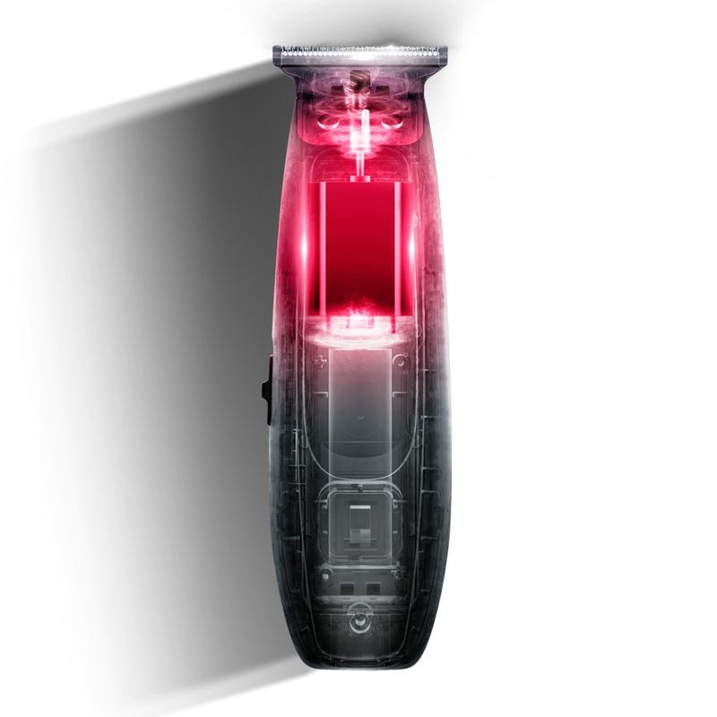 Ingrijire personala si Cosmetice - Aparate & accesorii ingrijire personala - Aparate de ras si tuns - Aparate de tuns - Aparat de tuns parul Rowenta x Karl Lagerfeld Perfect Line TN182LF0, lame inox, 6 piepteni, 5200 rpm, negru - Infinity.ro