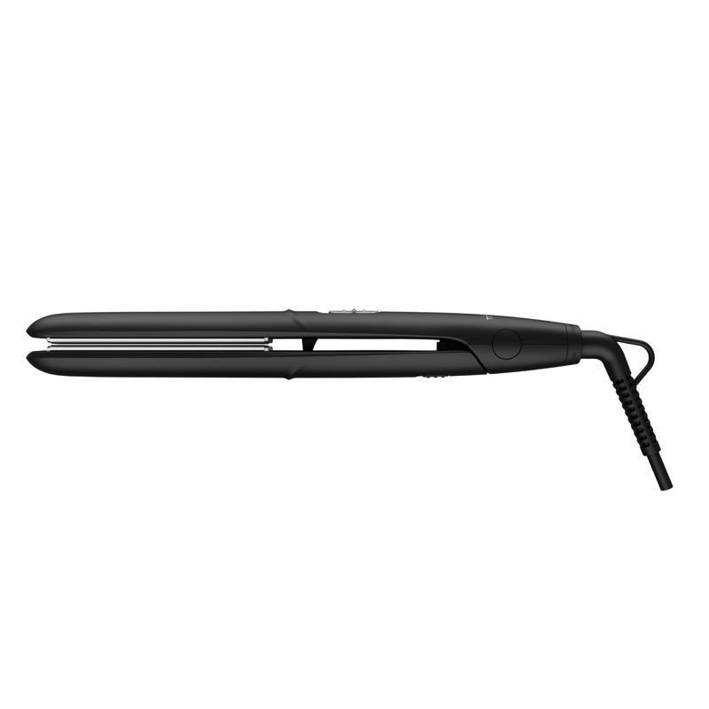 Ingrijire personala si Cosmetice - Aparate & accesorii ingrijire personala - Hair styling - Placi de indreptat parul - Placa de par Rowenta Express Style SF1810F0, invelis Ceramic Tourmaline, 2 trepte de temperatura, negru & argintiu - Infinity.ro