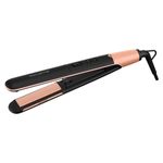 Ingrijire personala si Cosmetice - Aparate & accesorii ingrijire personala - Hair styling - Placi de indreptat parul - Placa de par Rowenta Express Shine SF4620F0, 210 grade, invelis ceramic, 8 trepte de temperatura, negru - Infinity.ro