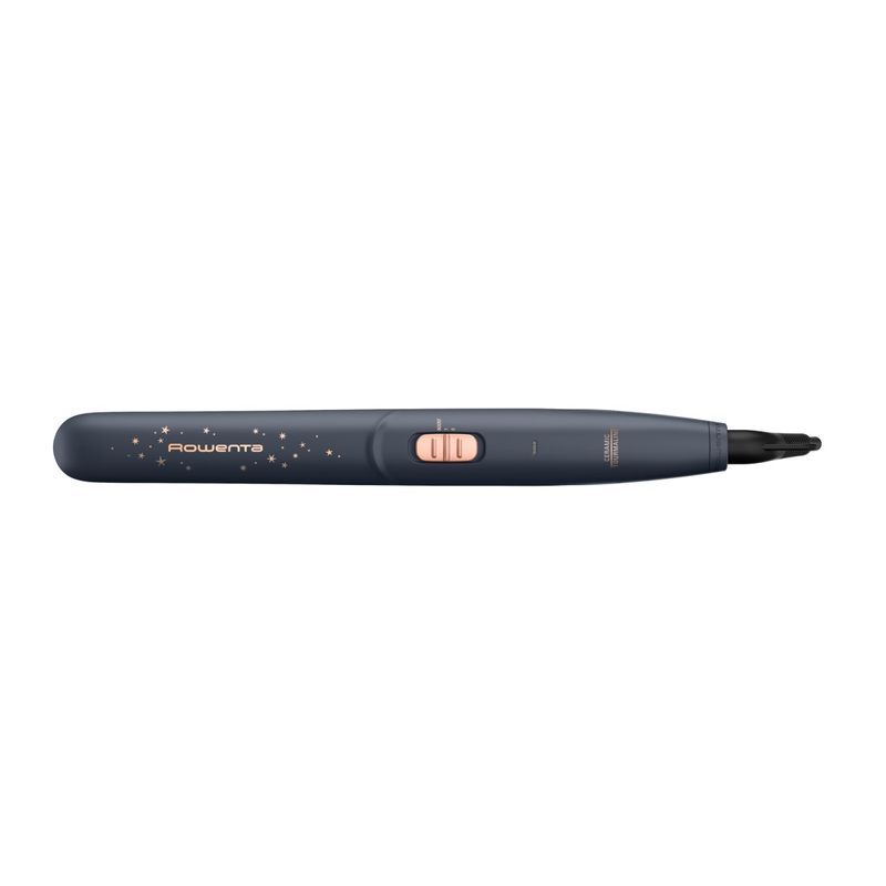Ingrijire personala si Cosmetice - Aparate & accesorii ingrijire personala - Hair styling - Placi de indreptat parul - Placa de par Rowenta Express Style Stellar SF1831F0, invelis Ceramic Tourmaline, afisaj LED, gri & auriu - Infinity.ro