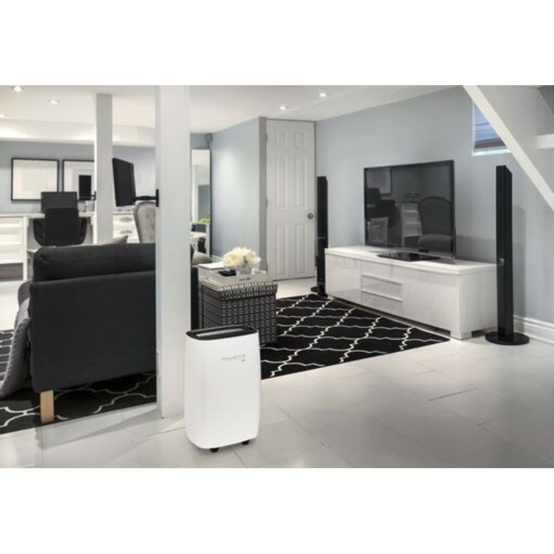 Electronice si Electrocasnice - Climatizare si sisteme de incalzire - Aparate filtrare aer - Dezumidificatoare - Dezumidificator Rowenta DH4236F0, 16 l/24 h, Rezervor 2.4 l, Intense Dry Compact, Higrometru, Linen Dry, Alb - Infinity.ro