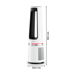 Electronice si Electrocasnice - Climatizare si sisteme de incalzire - Aparate filtrare aer - Purificatoare de aer - Purificator 3 in 1 ROWENTA cu functie suplimentara de incalzire si ventilare Eclipse QU5060F0 - Infinity.ro